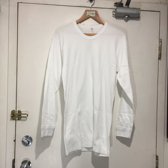 LA FELPA TALL COTTON CREWNECK UNDERSHIRTS SIZE XL - Picture 2 of 6